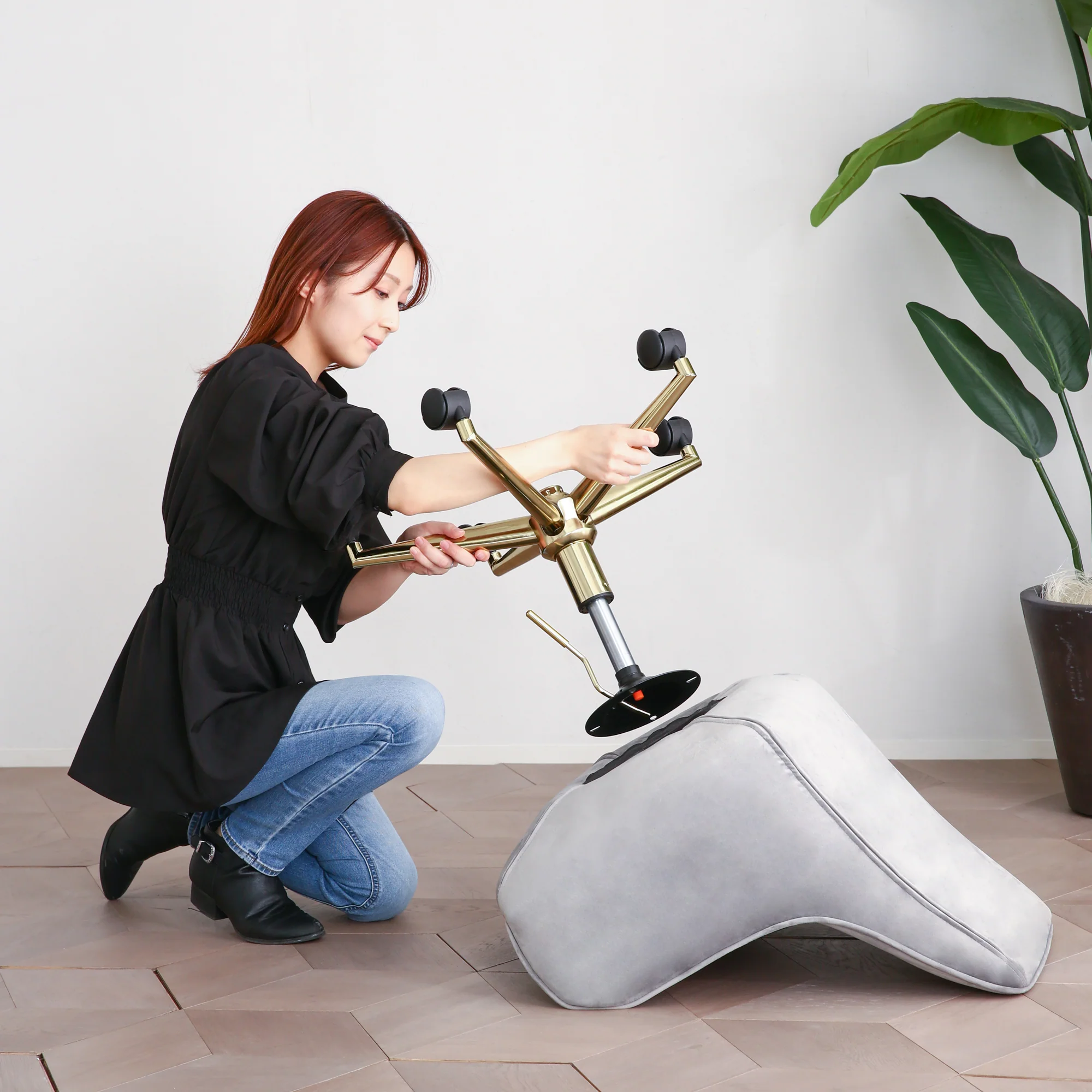 エルドラド デスクチェア グレー - Image 20