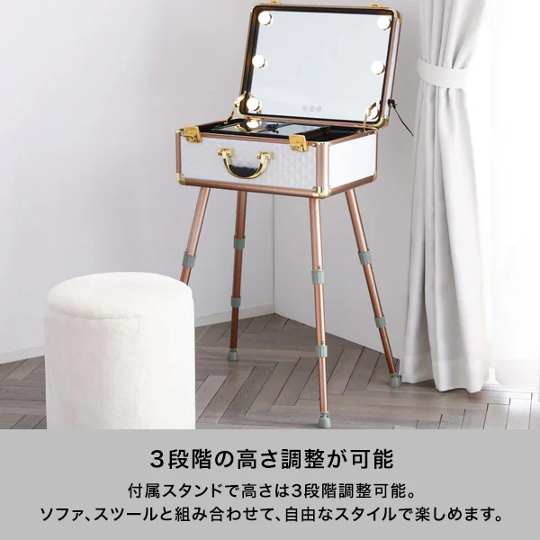 ヴァリーズ ハリウッドボックス L ホワイト - Image 5