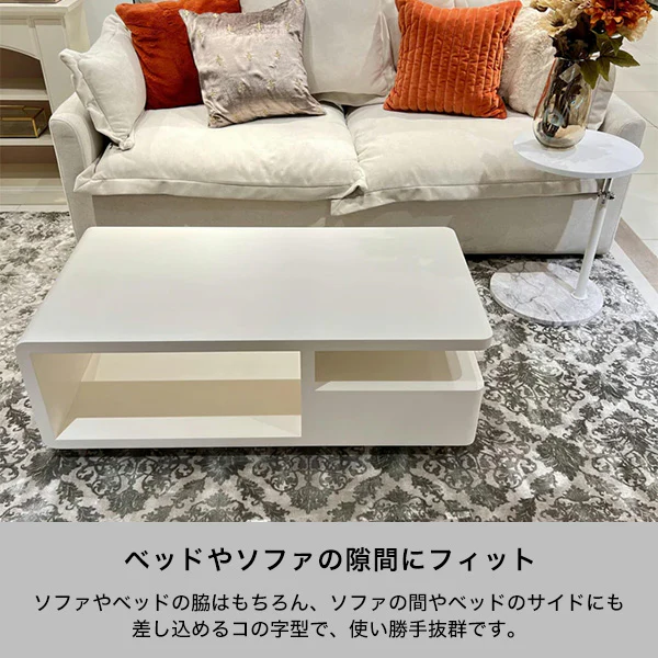 モンテ サイドテーブル 2 マーブル - Image 4