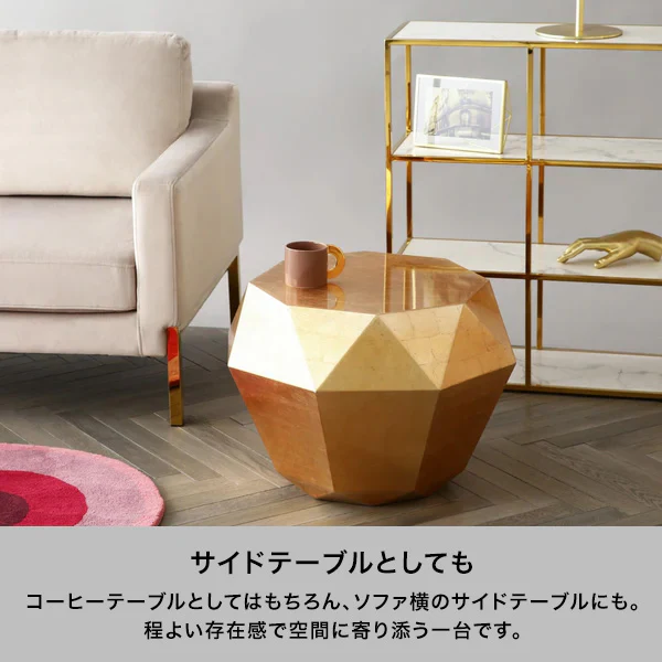ダイヤモンド テーブル ゴールド（W520） - Image 5