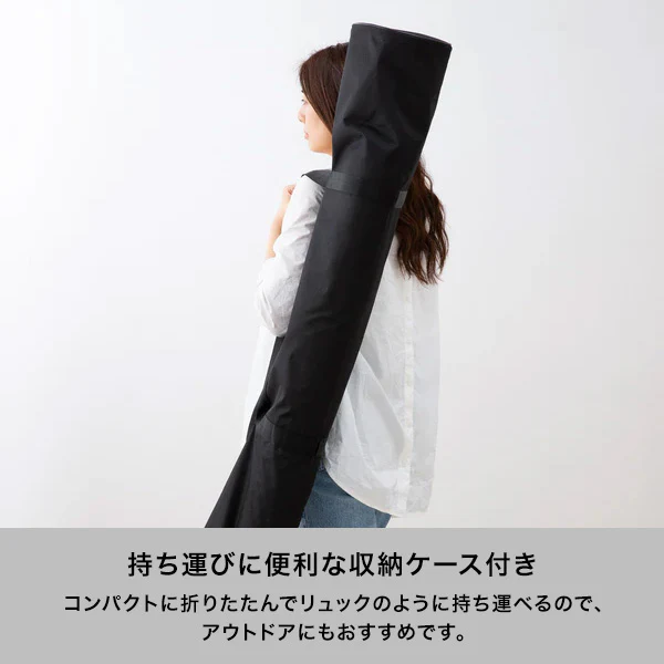 ルボン 3WAYハンモック チェック ベージュ×ホワイト - Image 5