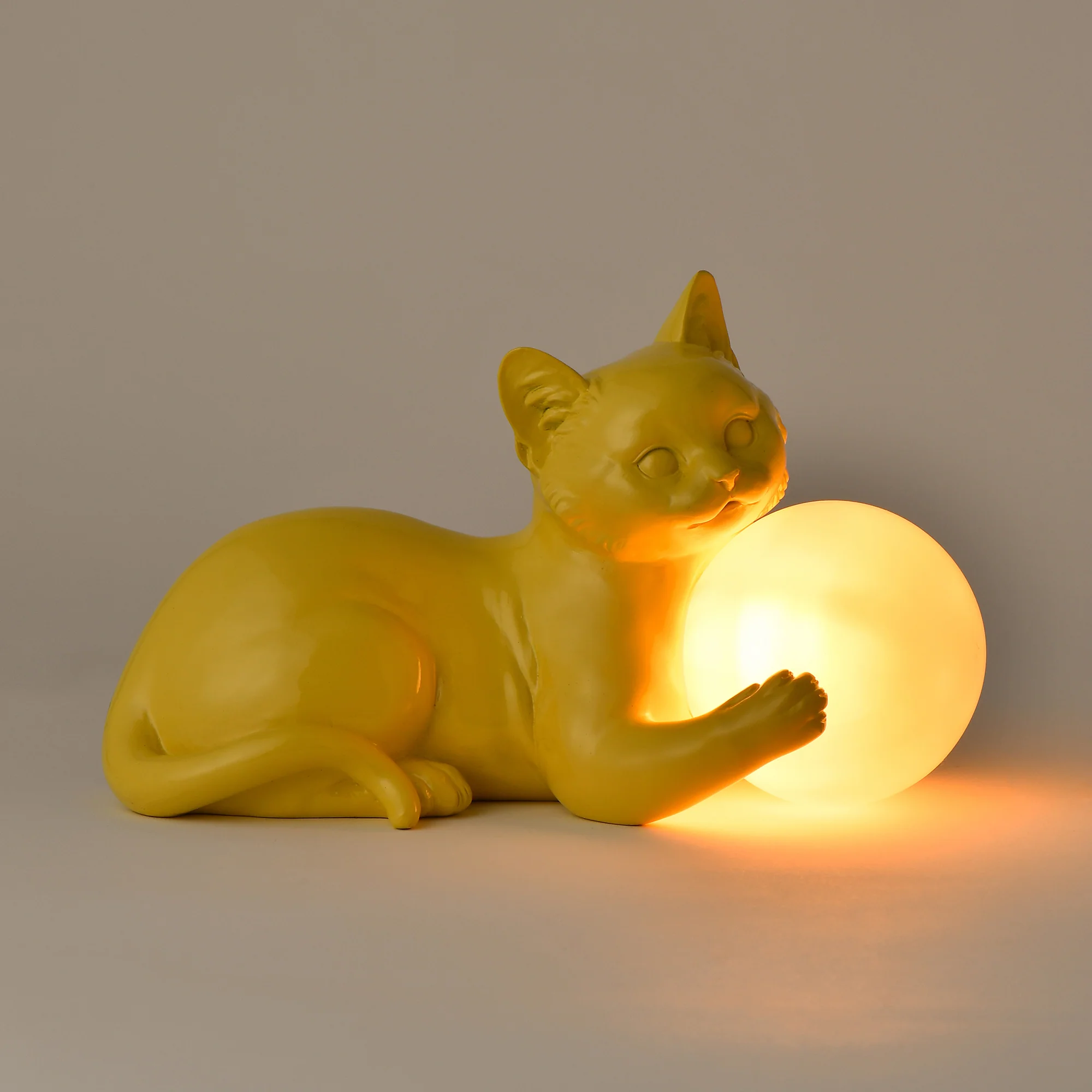 キャットランプ イエロー - Image 3