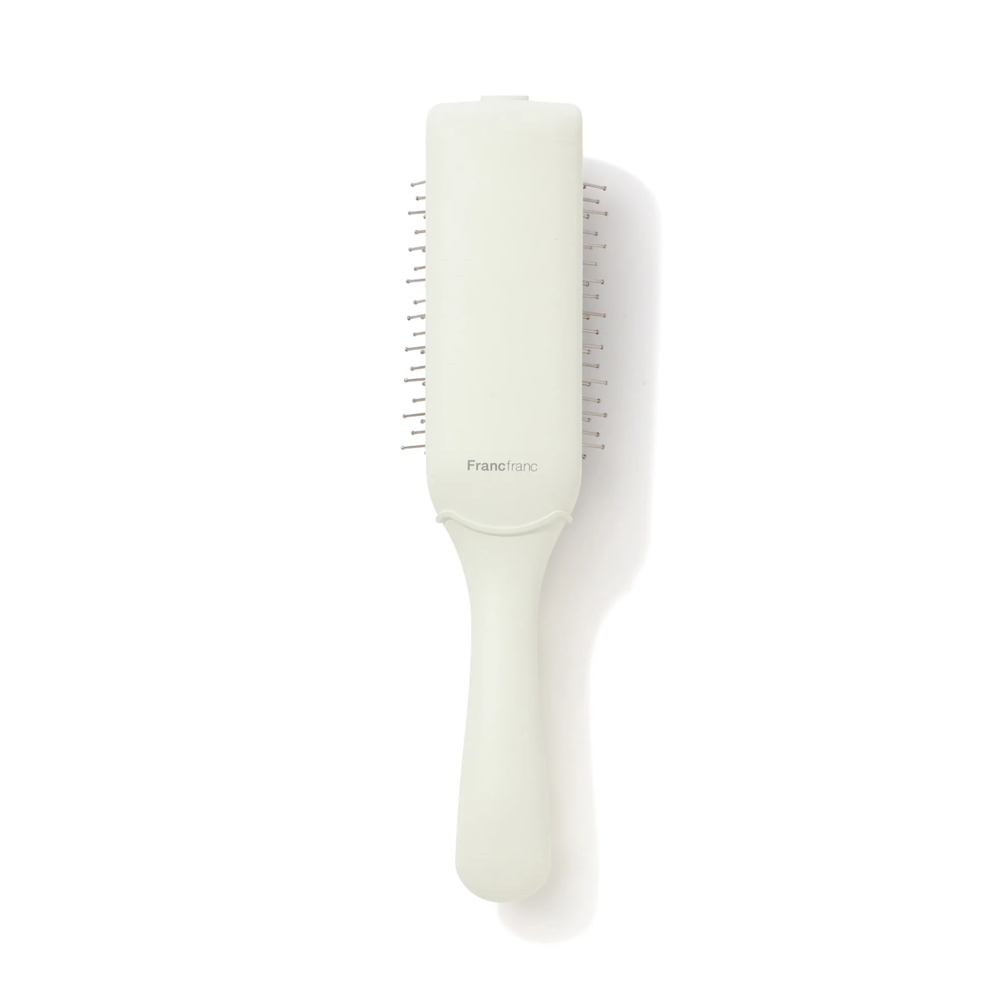 サロン 振動イオンヘアブラシ ホワイト - Image 3