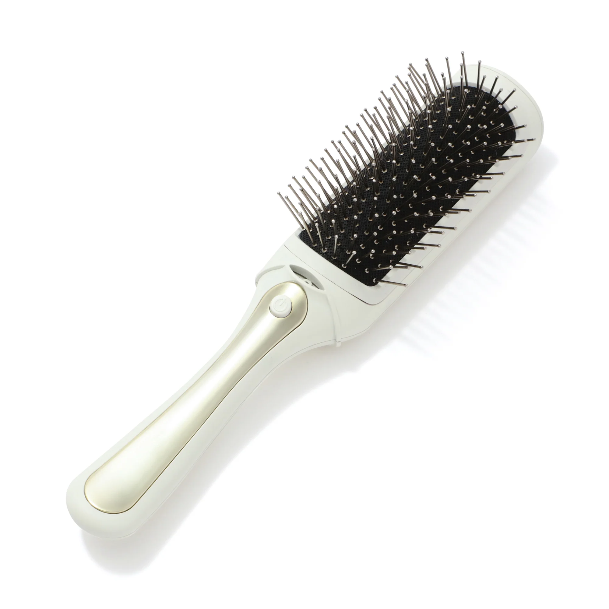 サロン 振動イオンヘアブラシ ホワイト - Image 4