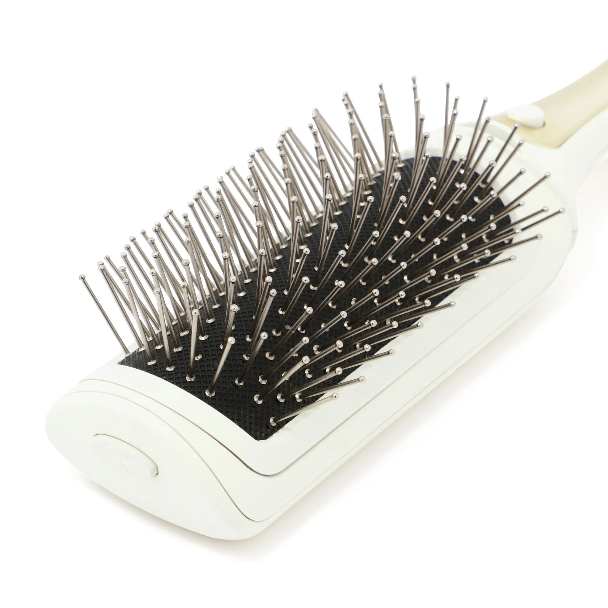 サロン 振動イオンヘアブラシ ホワイト - Image 5
