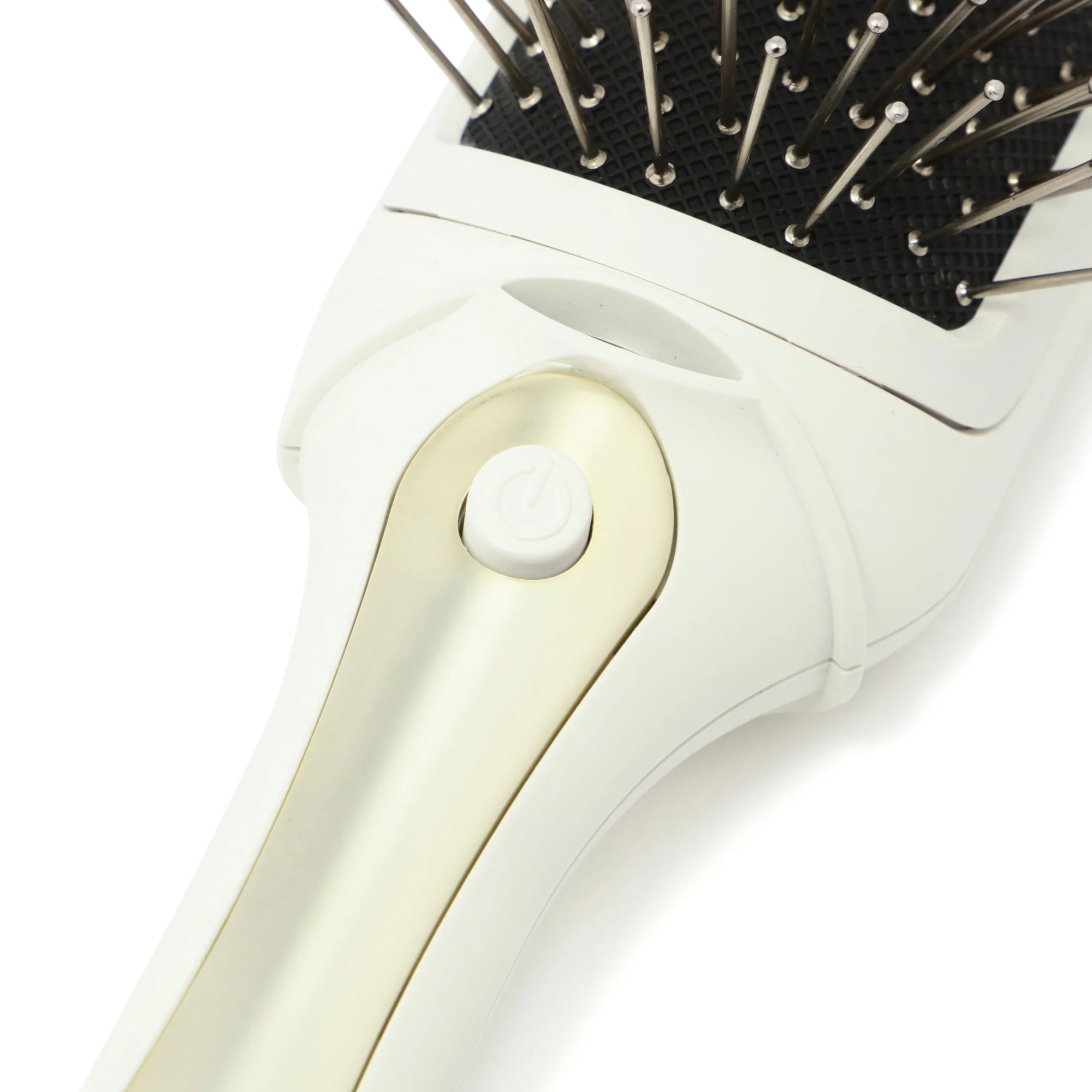 サロン 振動イオンヘアブラシ ホワイト - Image 6