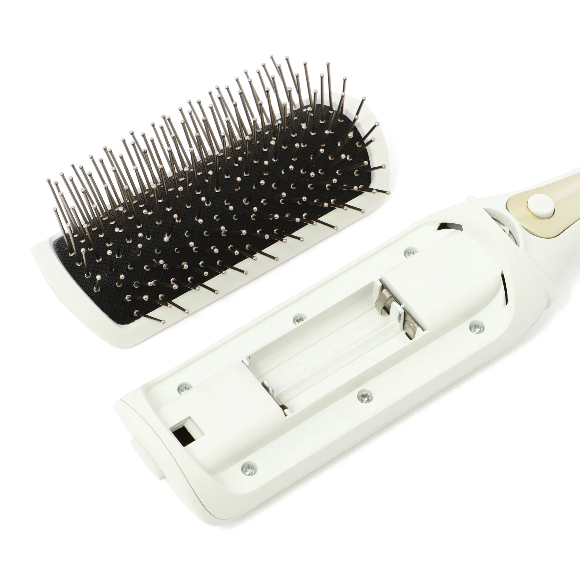 サロン 振動イオンヘアブラシ ホワイト - Image 7