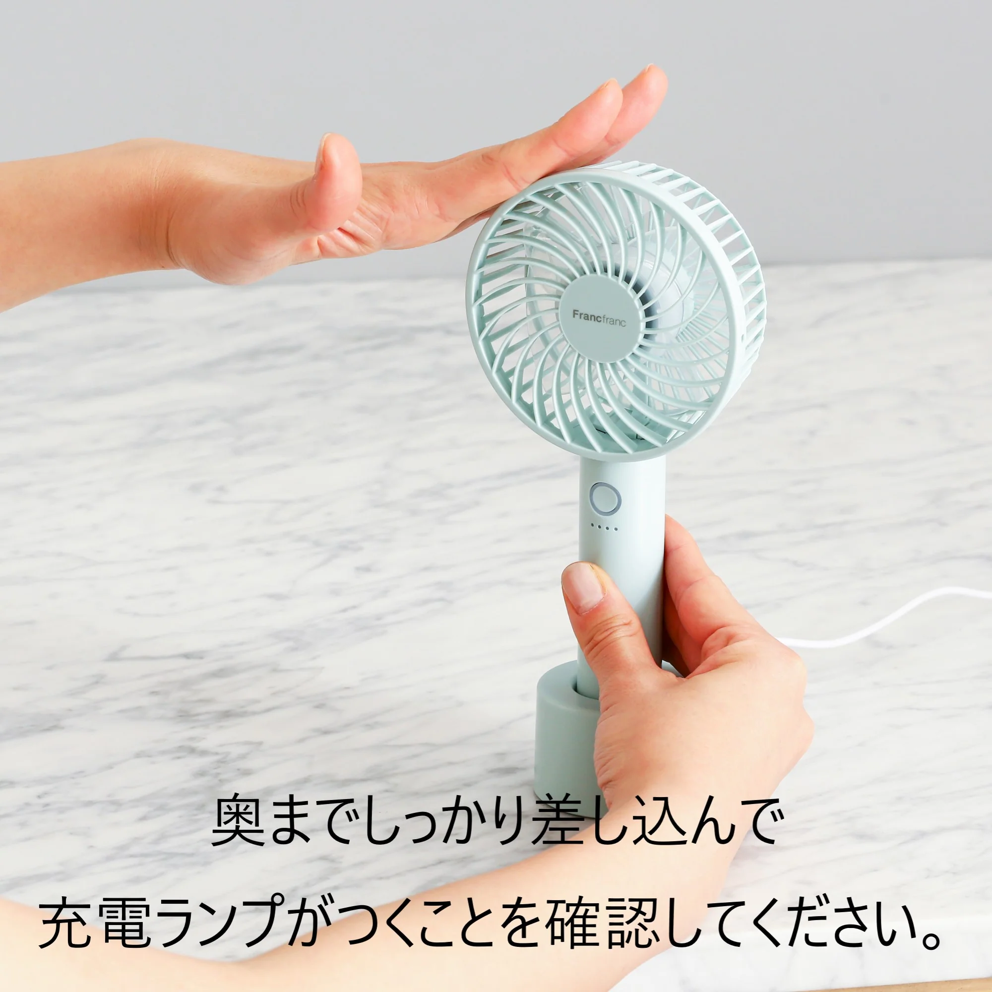 【2026年モデル・EC限定】フレ ハンディファン オーロラ パープル - Image 20