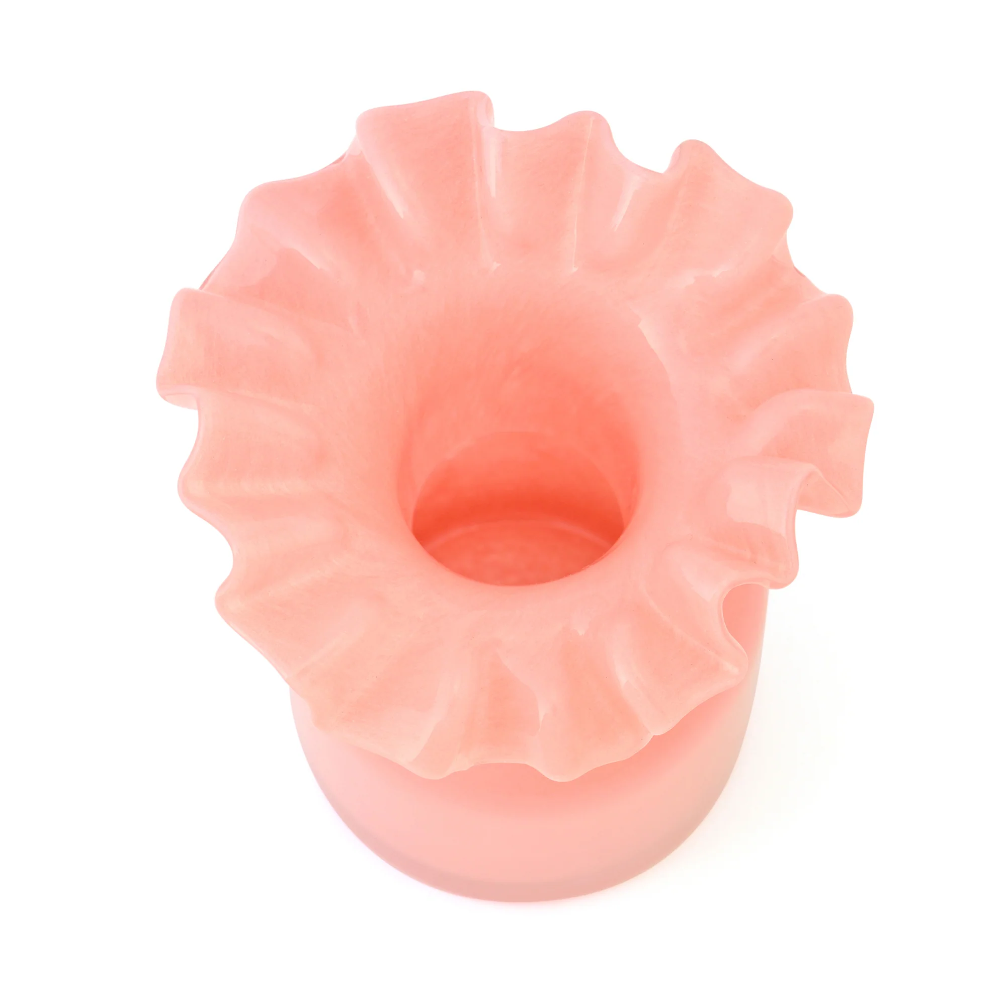 フリル フラワーベース M ピンク - Image 8