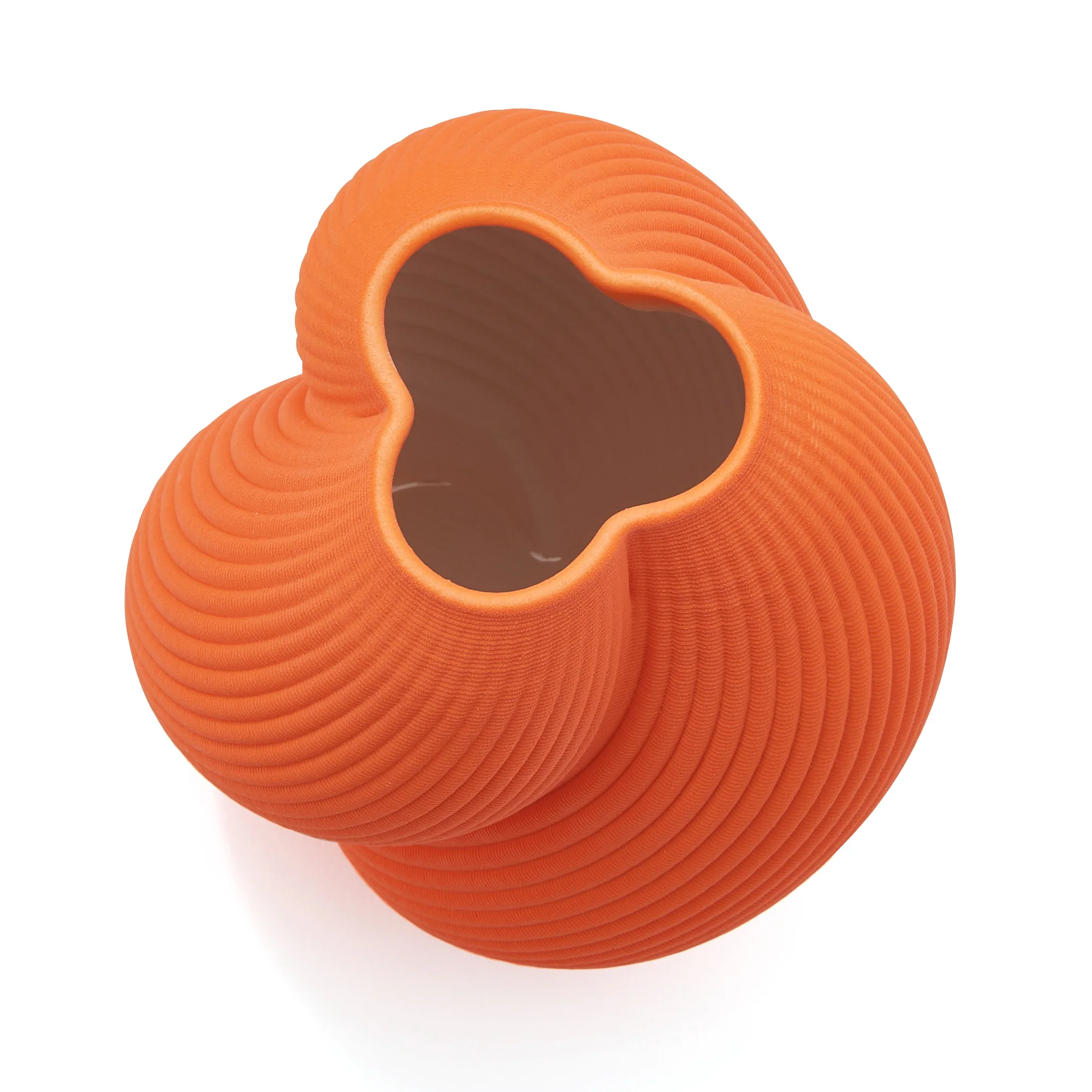 セラミック 3D フラワーベース M オレンジ - Image 6