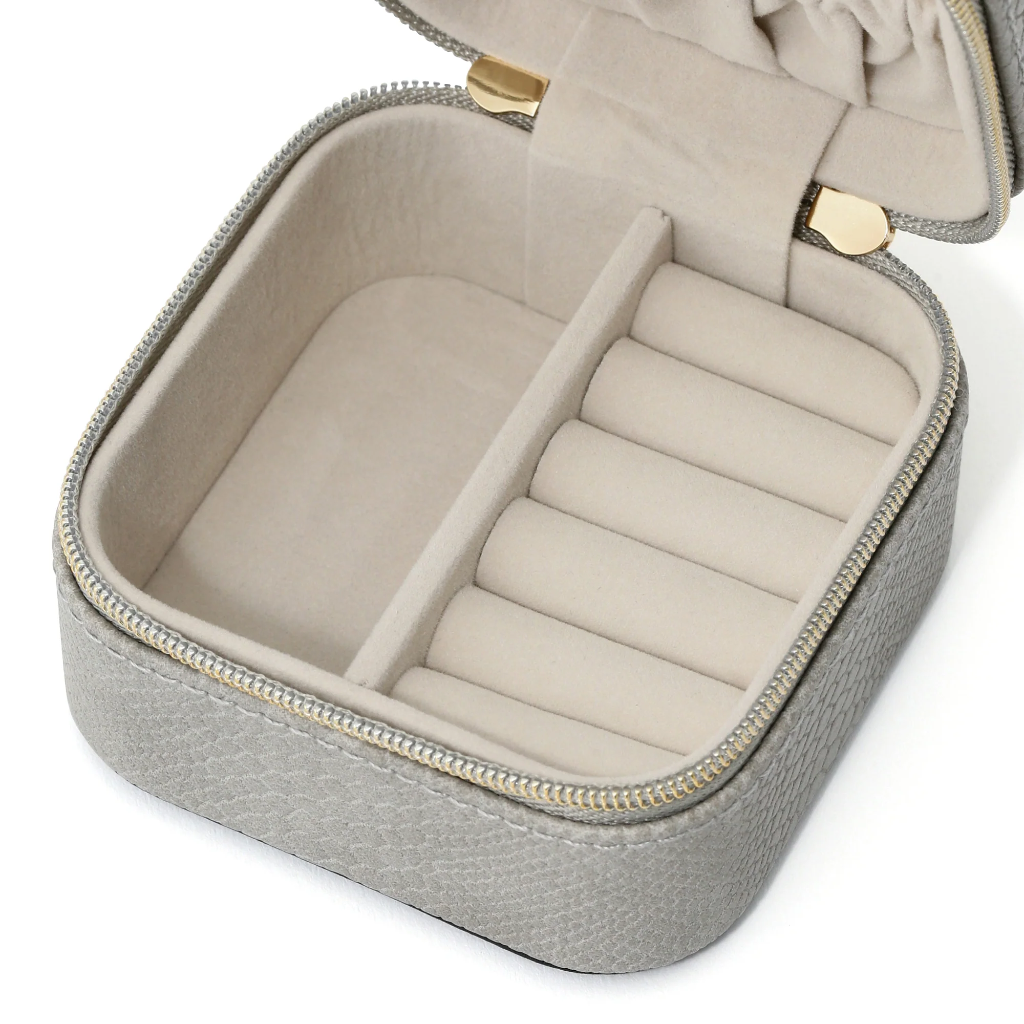 フラビア トラベル ジュエリーボックス グレー - Image 8
