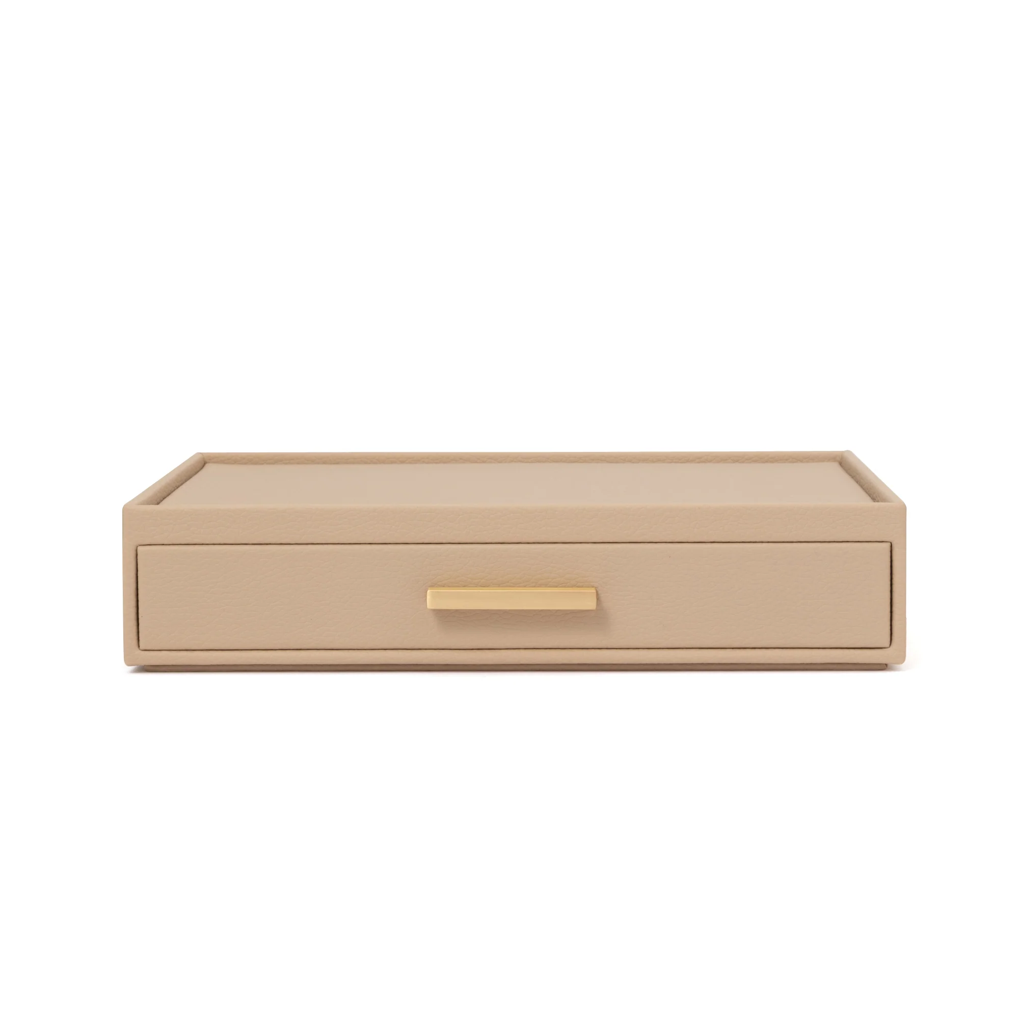 スタッキング ジュエリーボックス リング ピアス ベージュ - Image 4