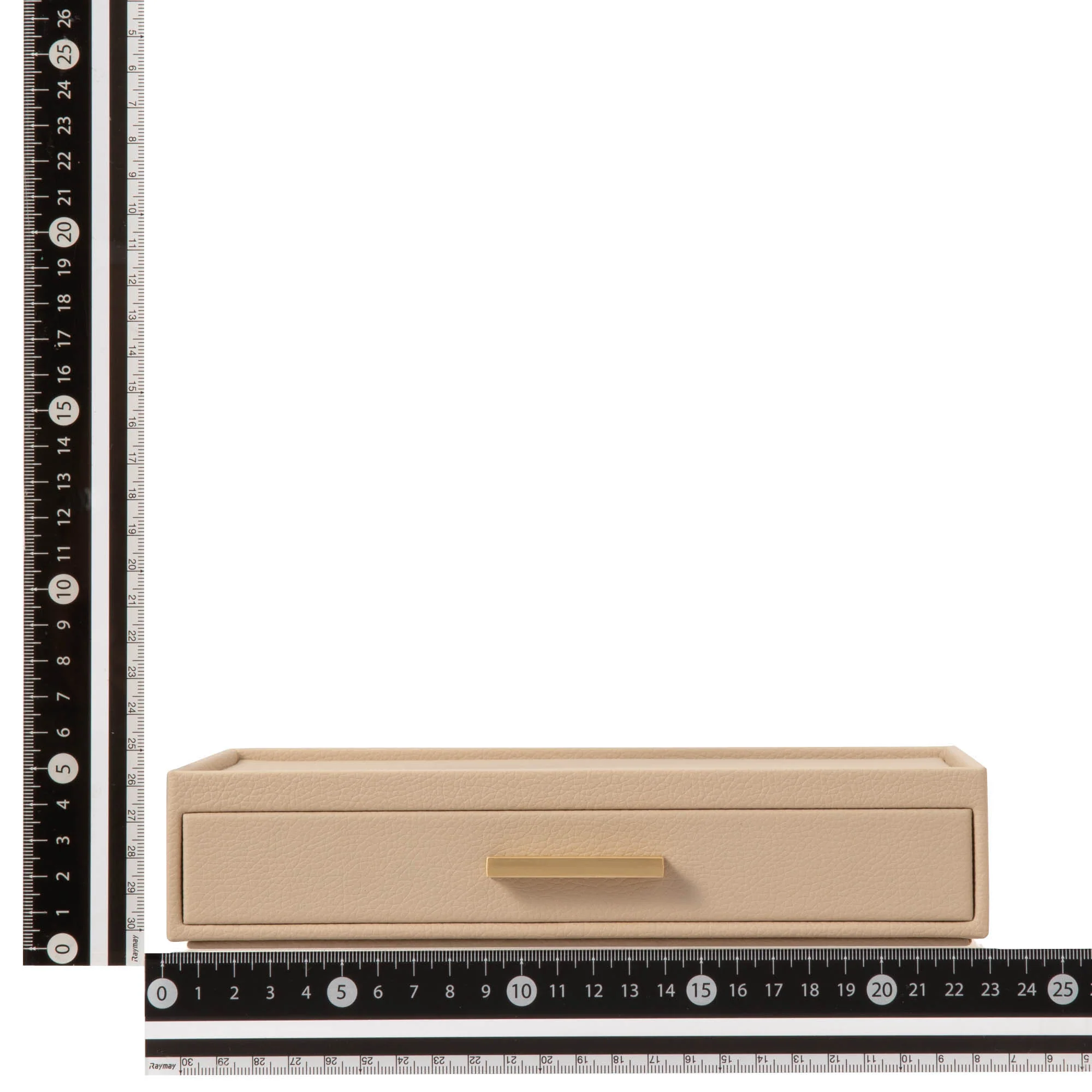 スタッキング ジュエリーボックス リング ピアス ベージュ - Image 8