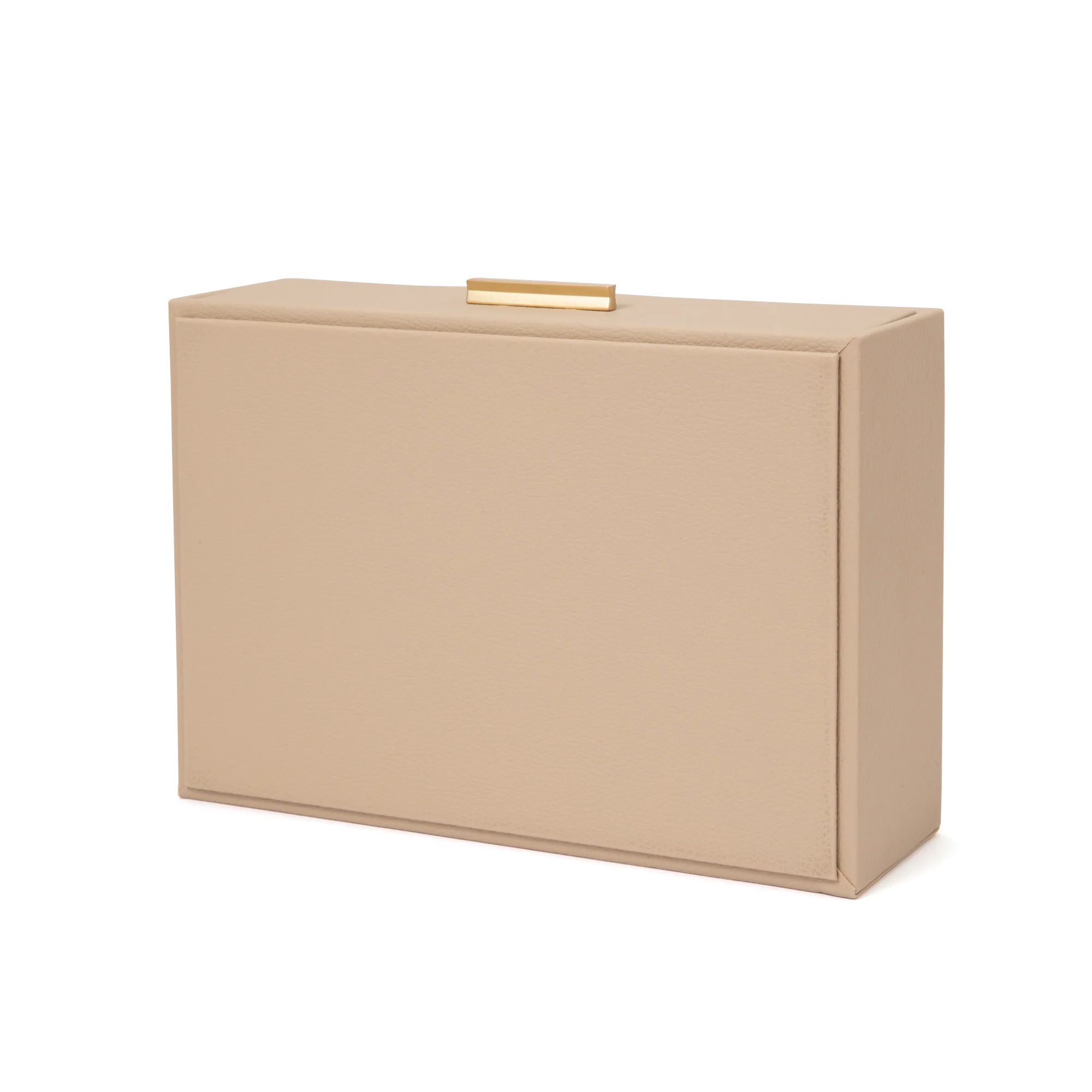 スタッキング ジュエリーボックス オープンマルチ L ベージュ - Image 5