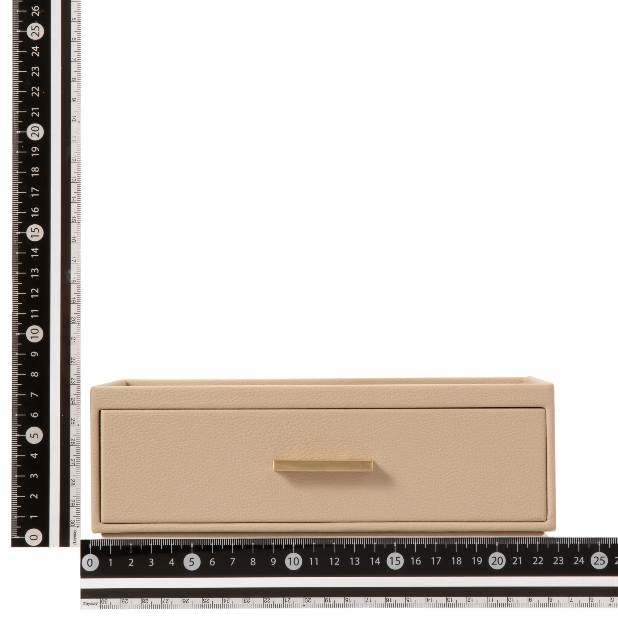 スタッキング ジュエリーボックス オープンマルチ L ベージュ - Image 8