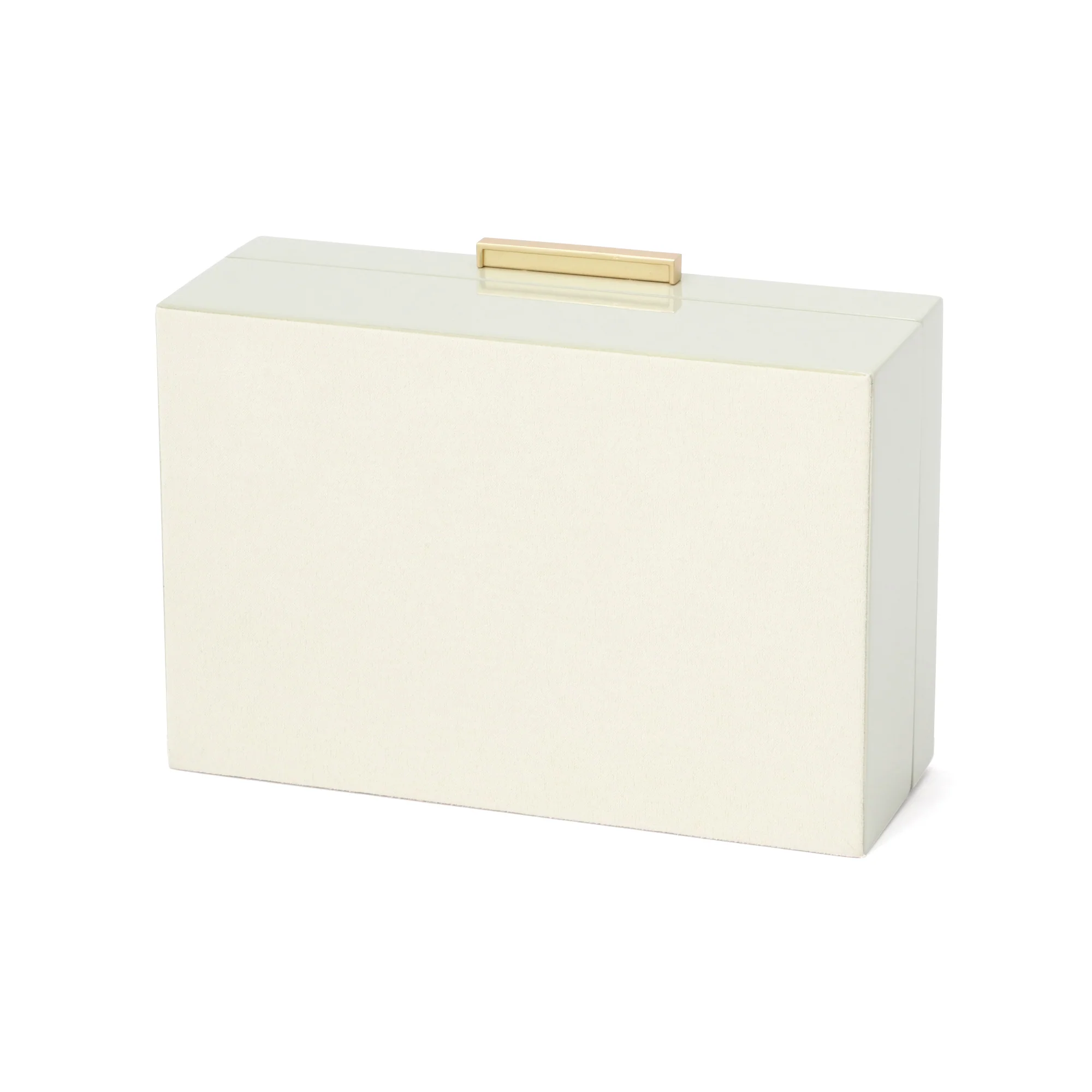 ラッカー ストライプ ジュエリーボックス S グレー - Image 4
