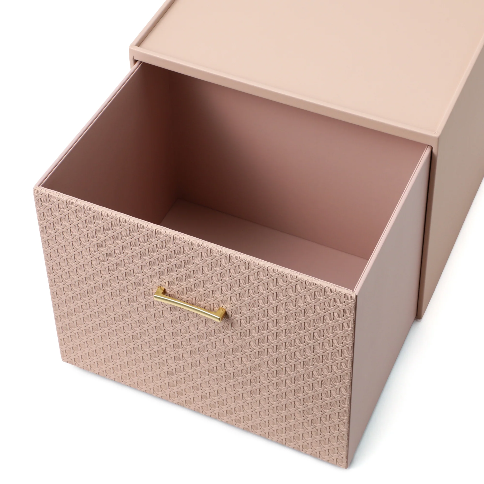 エンボス スタッキングドロワー L ピンク - Image 10