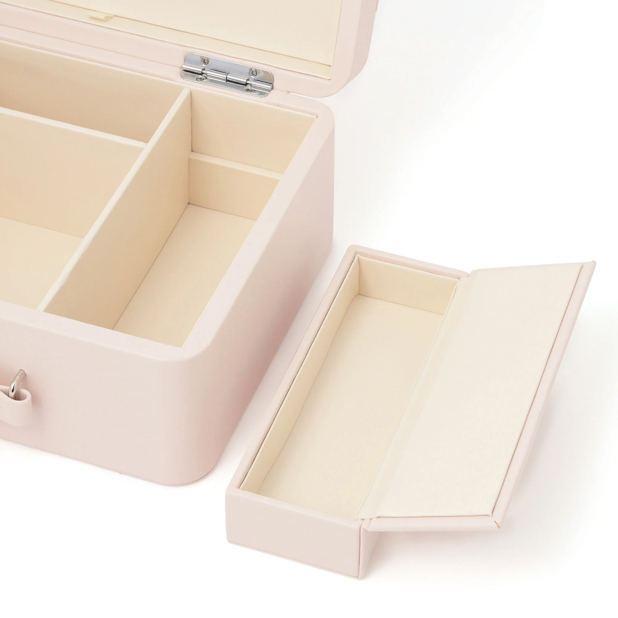 リボン コスメボックス  ライトピンク - Image 10