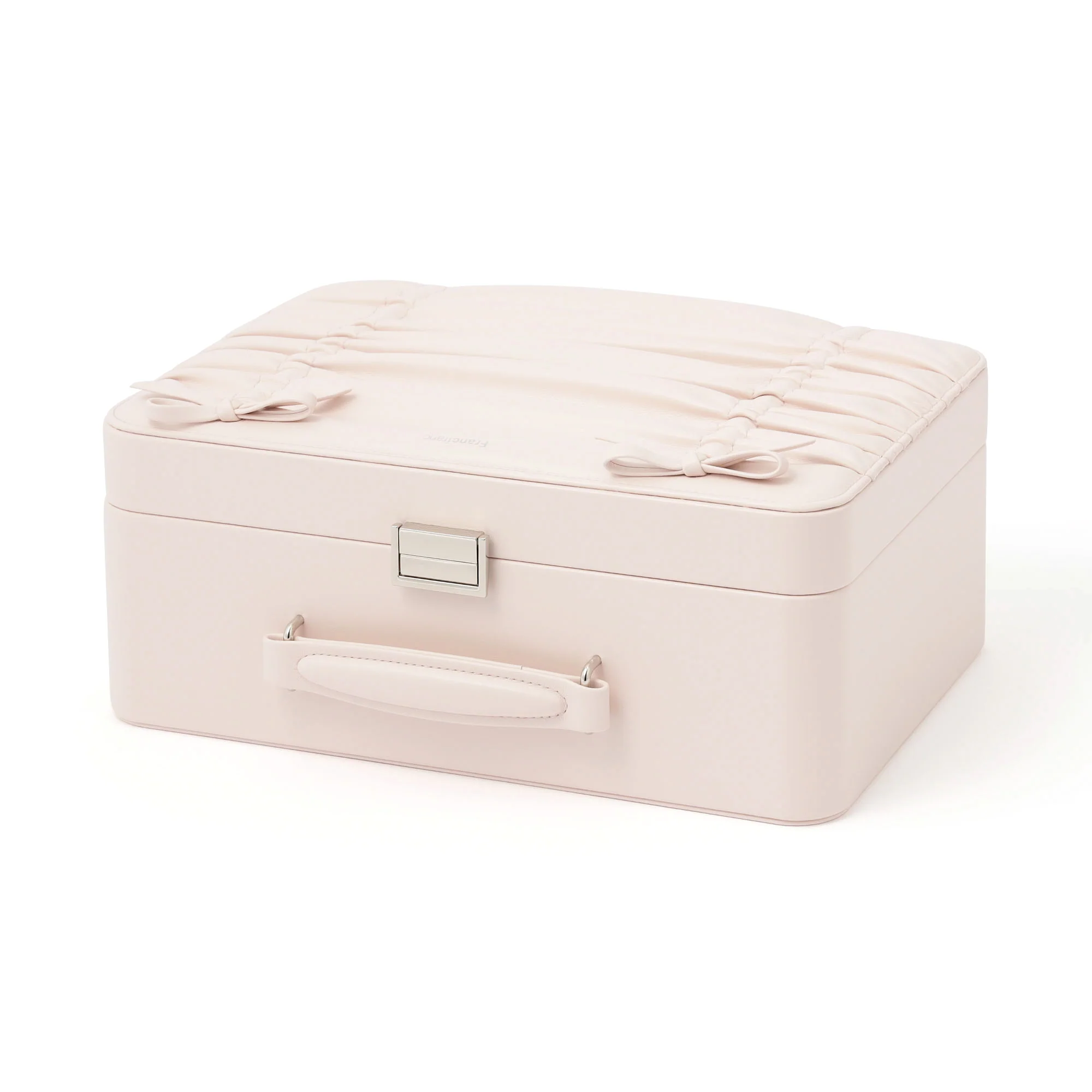 リボン コスメボックス  ライトピンク - Image 6