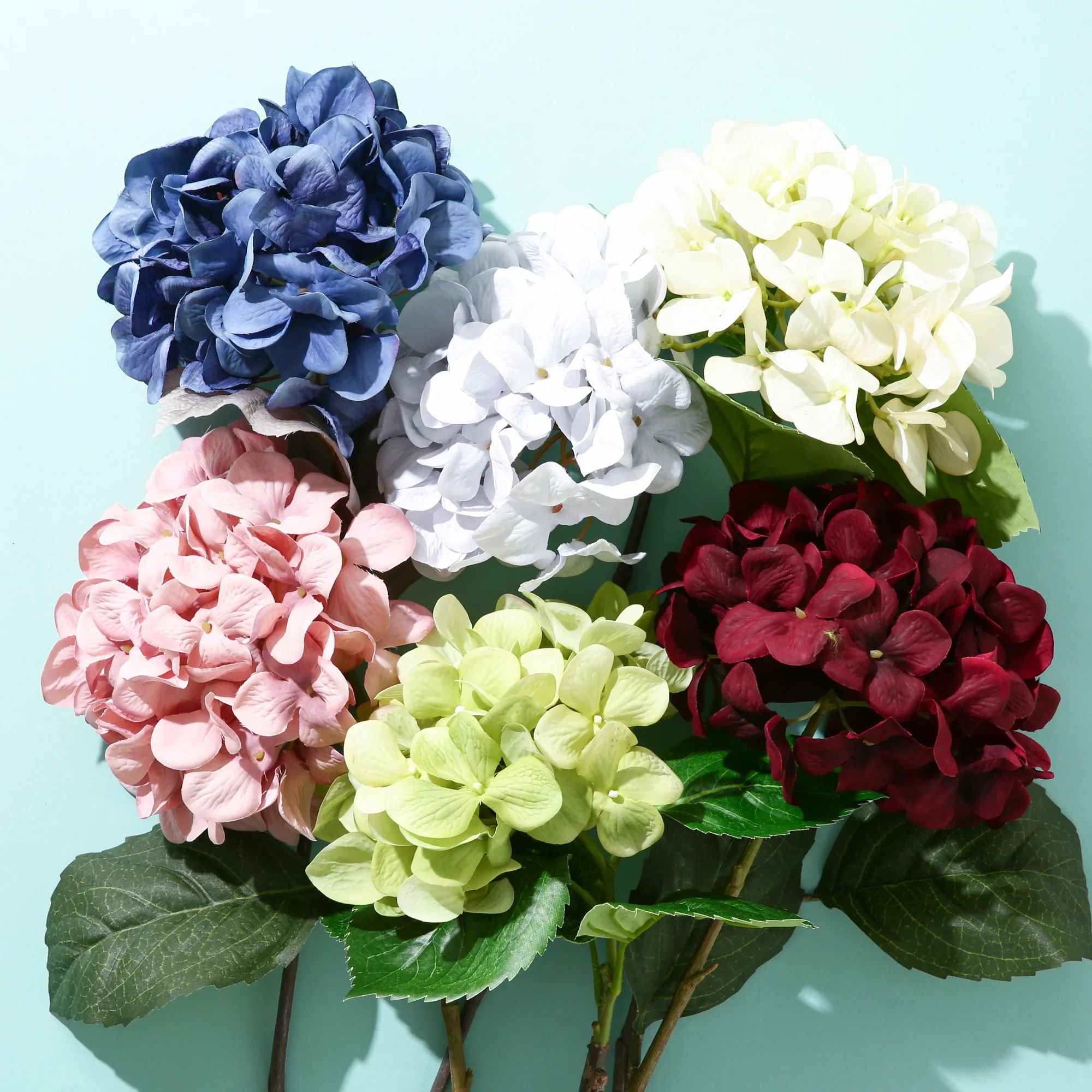 アートフラワー ハイドランジア ピンク - Image 4