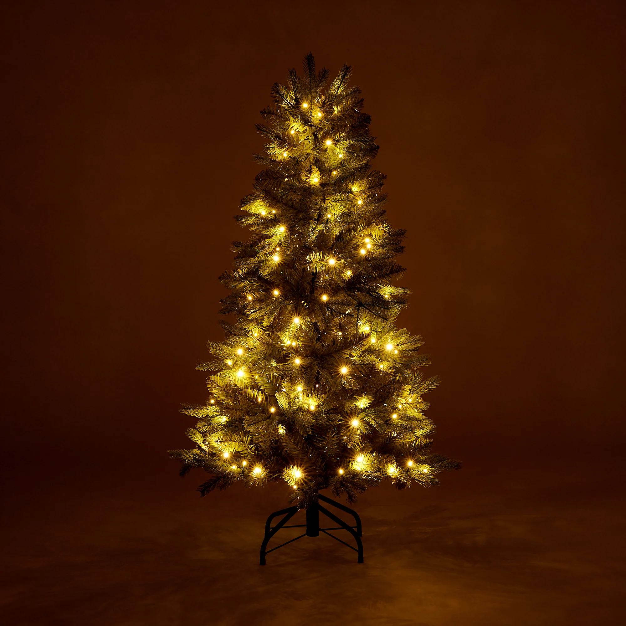 LED140球付き クリスマスツリー 120cm イエローグリーン - Image 5