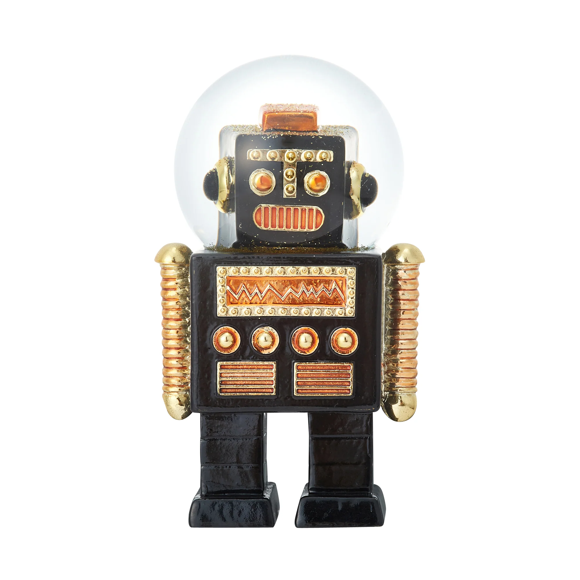 スノードーム ロボット M ブラック - Image 2