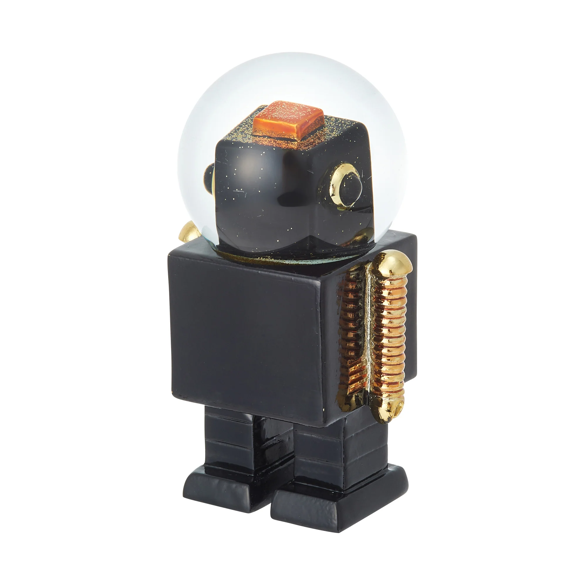 スノードーム ロボット M ブラック - Image 3
