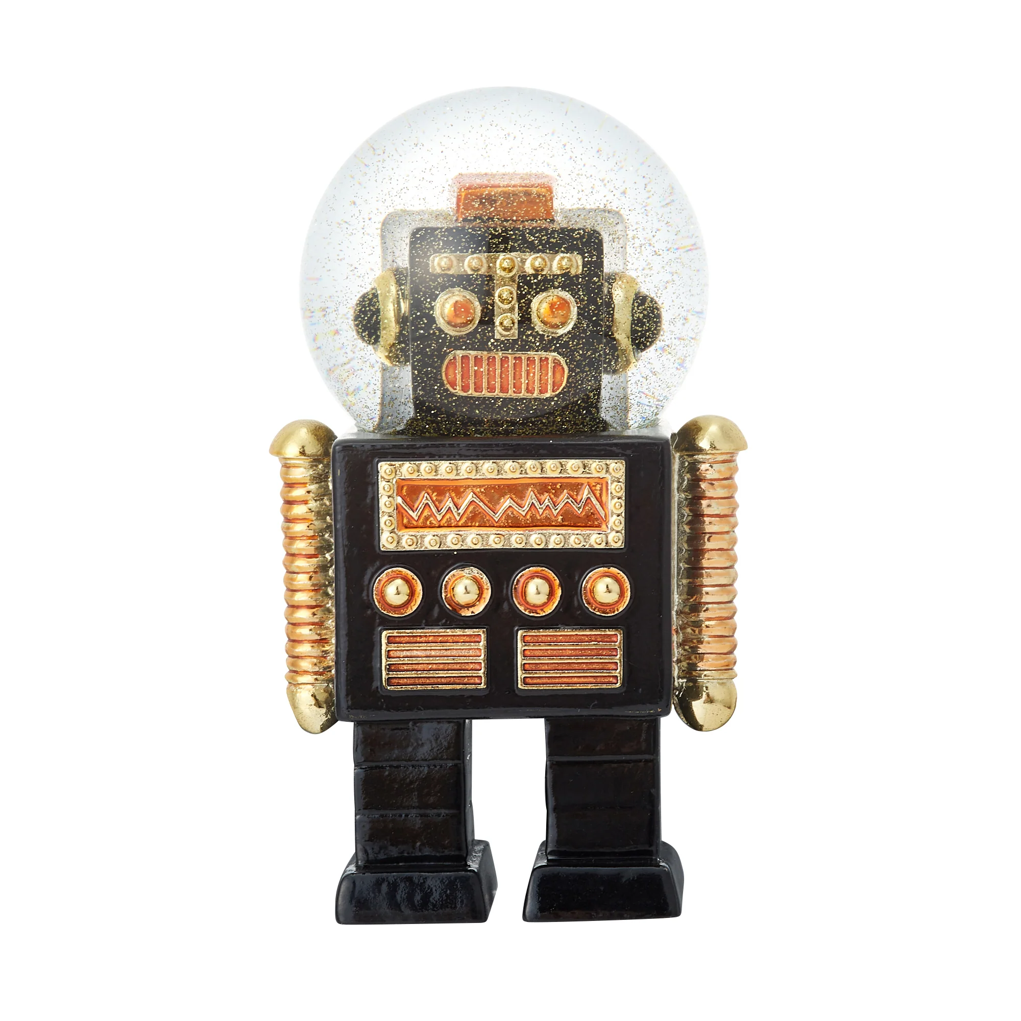 スノードーム ロボット M ブラック - Image 6