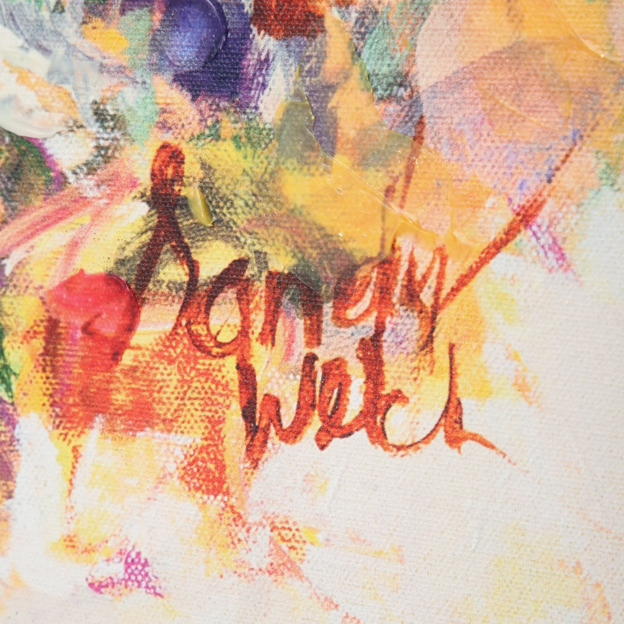 SANDY WELCH アートボード フローラ ピンク - Image 3