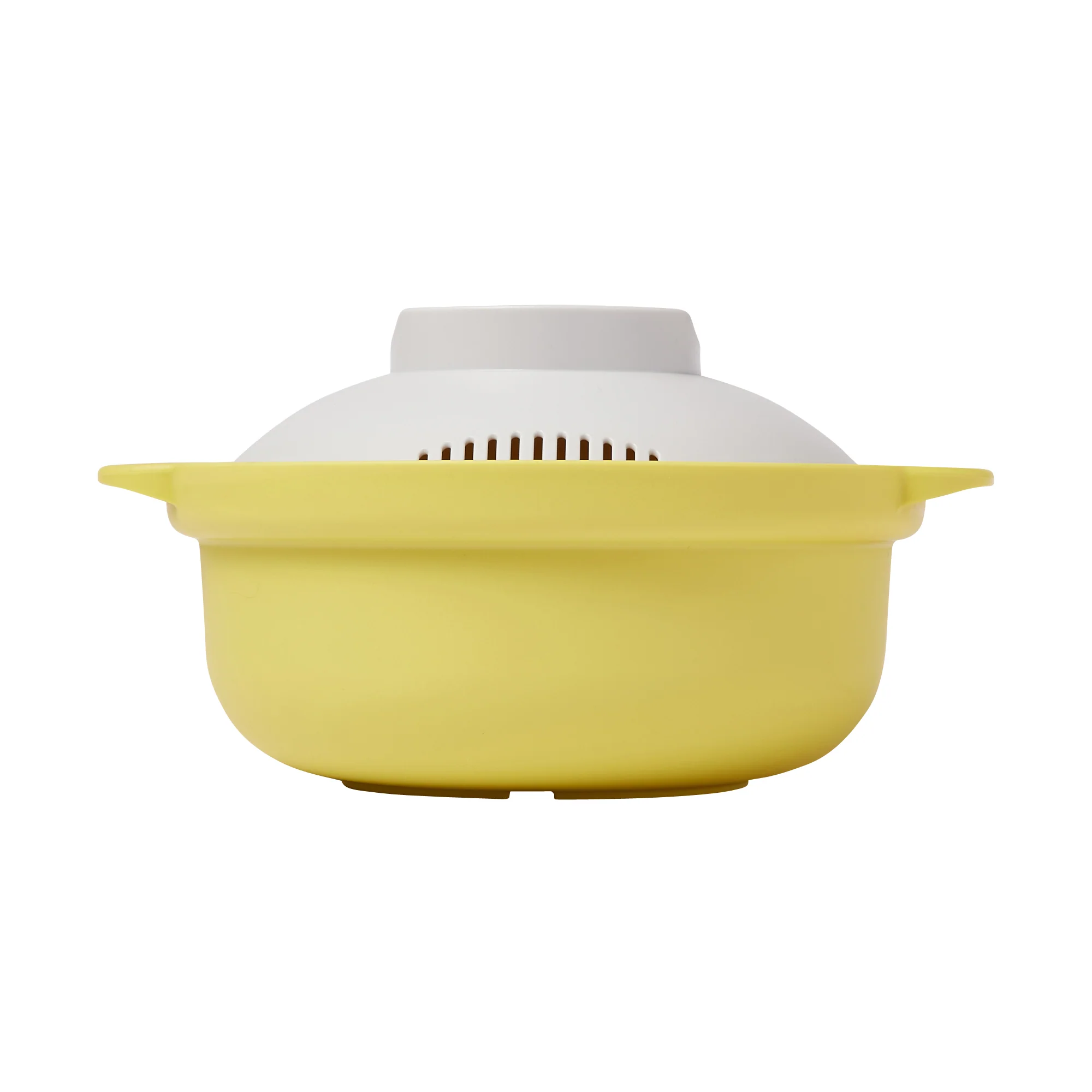 らくチン！レンジ鍋 Recopo イエロー - Image 2