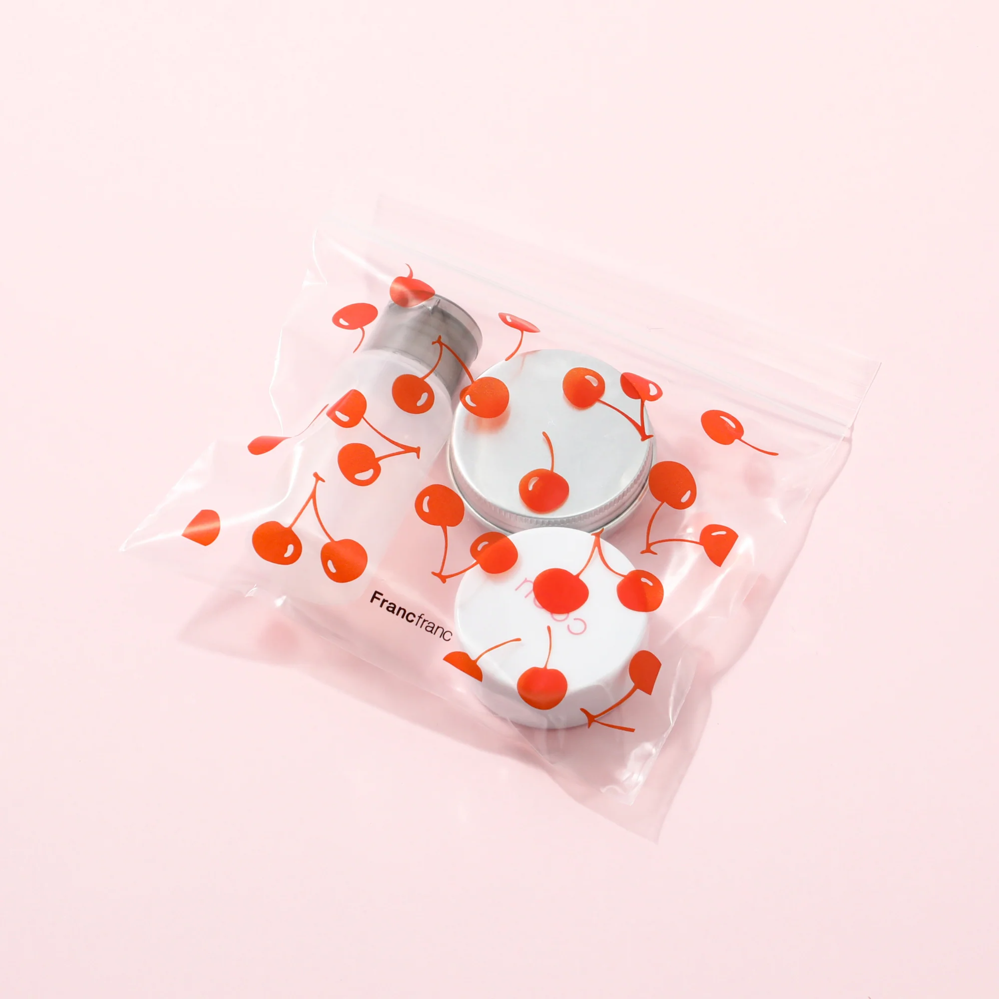 ダブルジップバッグ S チェリー - Image 5