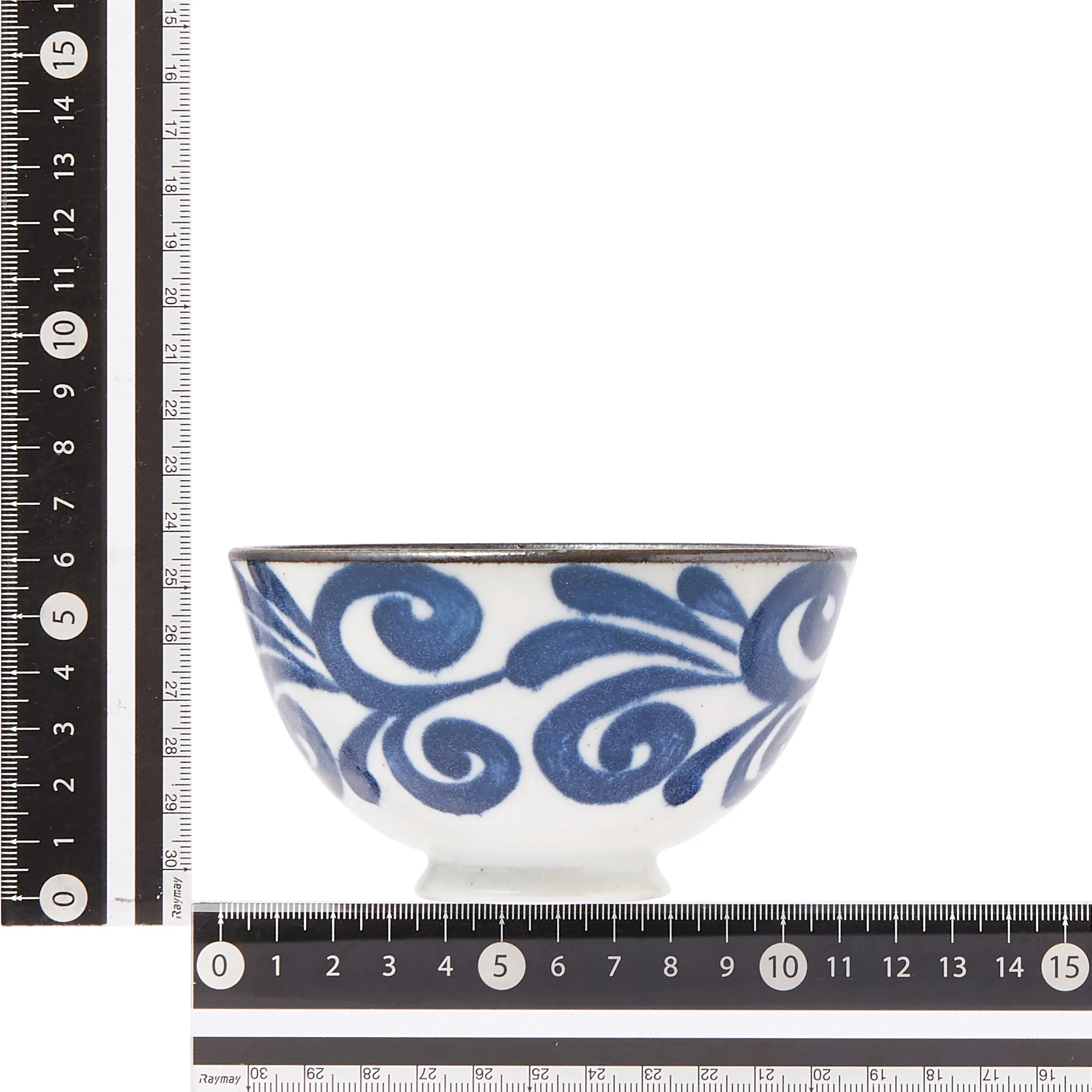 軽量美濃焼刷毛目 茶碗 - Image 6