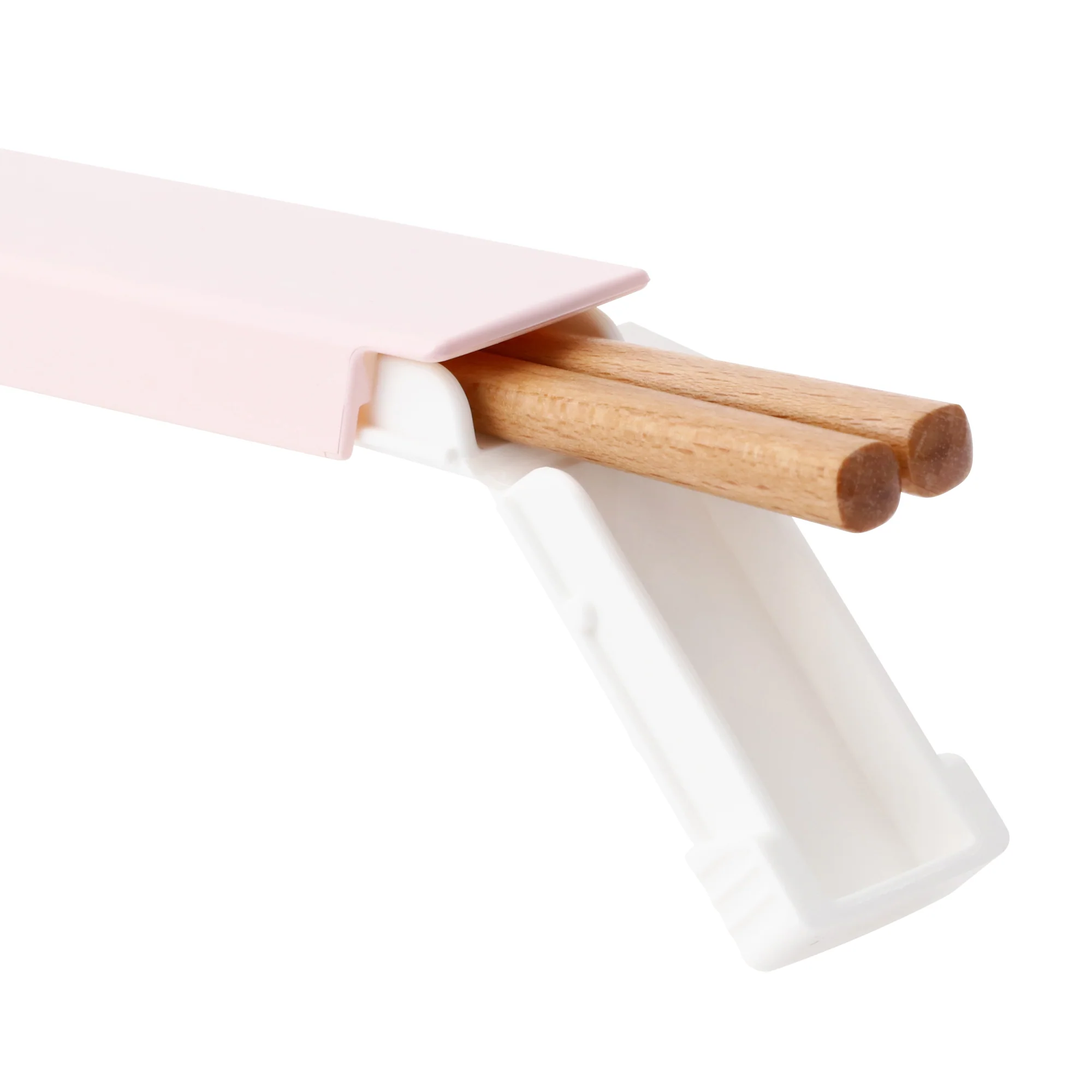 スクエア 箸箱セット ピンク - Image 3