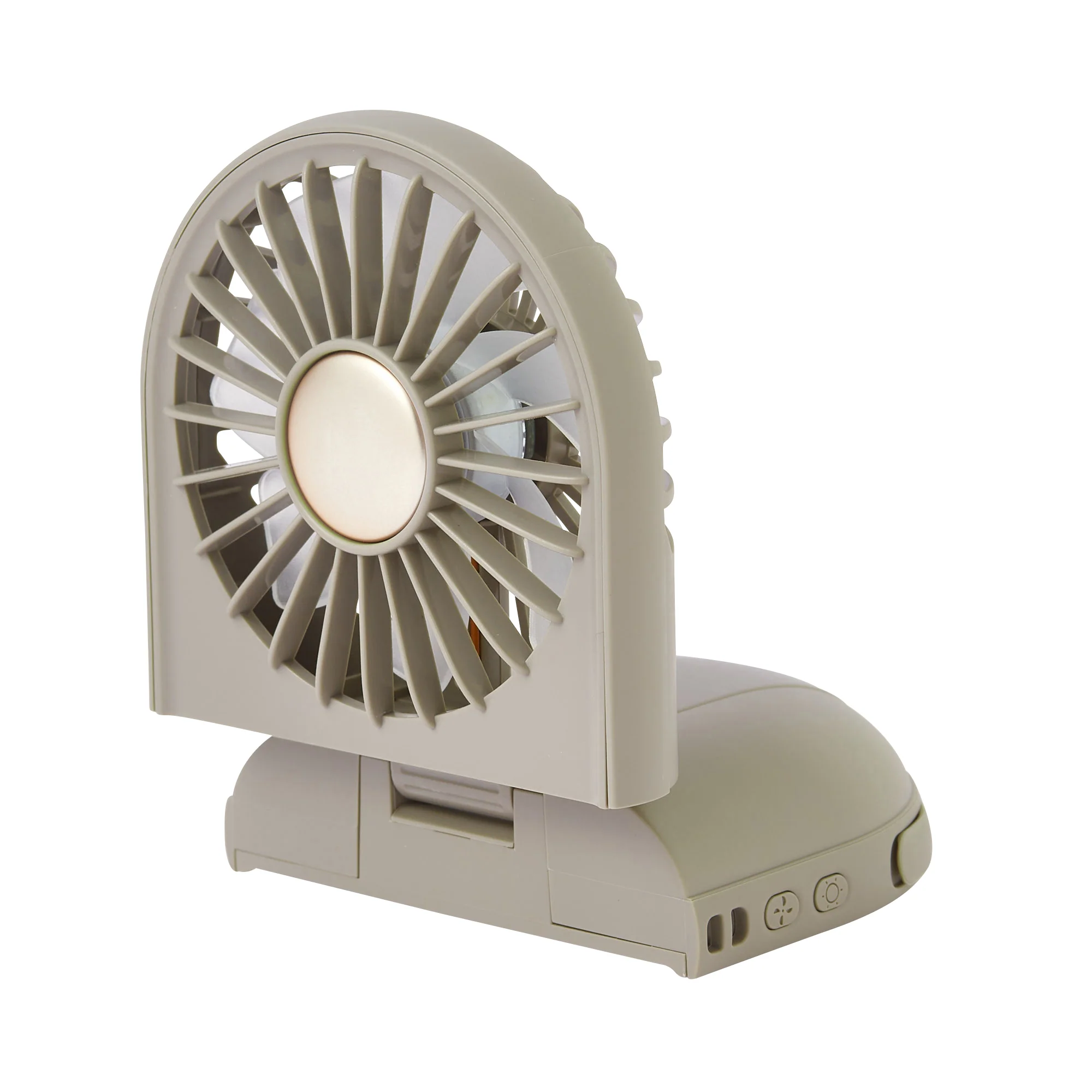 LEDミラー付スリムファン グレー - Image 8