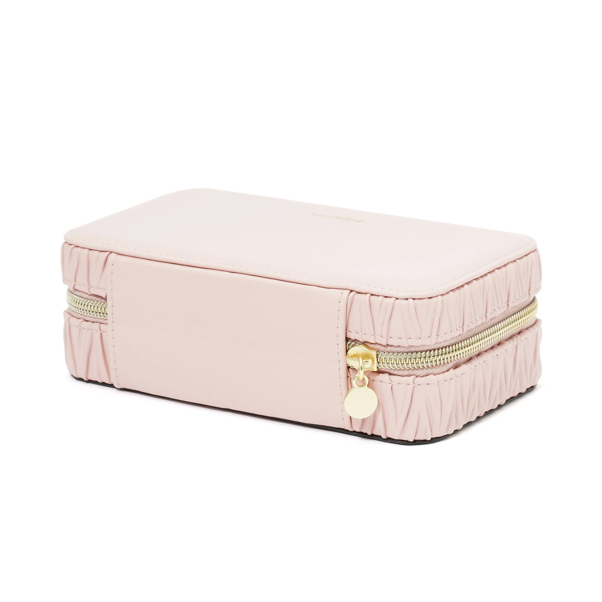 【EC限定・アウトレット品】エンボス トラベルジュエリーボックス M ピンク - Image 4